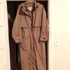 L.L. Bean Brown Long Coat